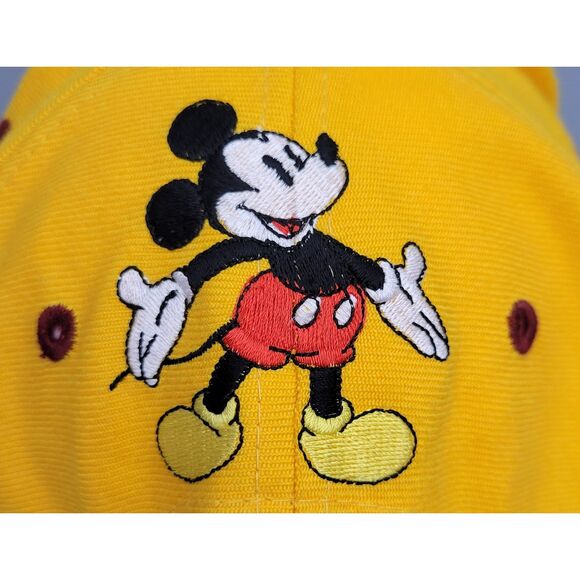 VTG Disney Universal Mickey & Co Snapback Multicolored Cap Embroidered 15% Wool - Picture 6 of 13